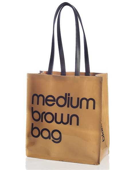 medium brown bag